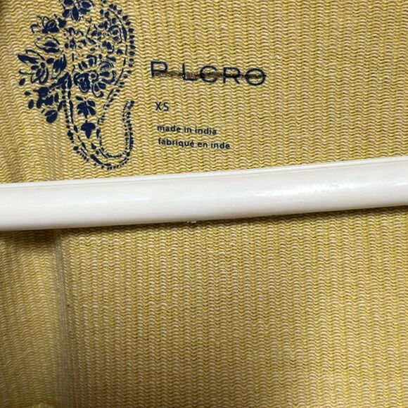 Anthropologie Pilcro Cotton V neck Hoodie Top Oversized XS - Picture 8 of 10